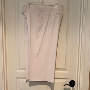 Women’s wide Leg capri pants white